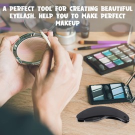 Ipetboom 5sets Angled Eyebrow Brush Eyelash Spoolie Set Metal Lash Comb for Girl Makeup Tools 2pcs*5