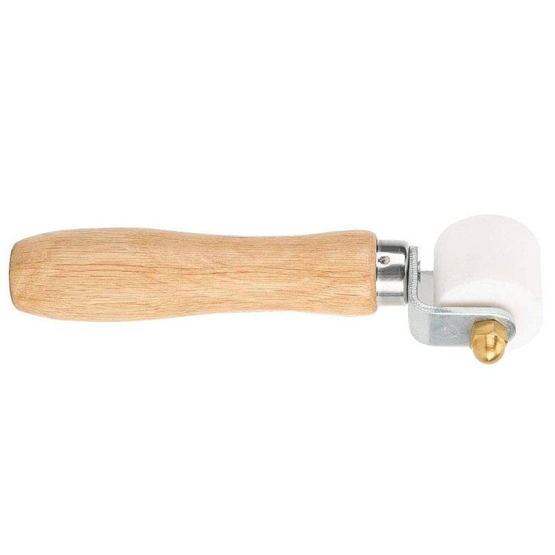 28mm/1.1in PTFE Detachable Hand Pressure Roller, 2‑Way Bearing High Temperature