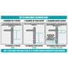  UPVC Door Handles Set - Polished Chrome - Lever/Lever