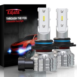 Katana 9006 LED Fog Light Bulbs,HB4 2800 Lumens 5530 Chips Extremely Bright 6500K Xenon White Pack of 2
