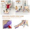 Pikler Triangle Set, 9 in 1 Foldable Toddler Climbing Toys