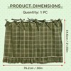 Oven Skirt, Oven Skirt Curtain for Door, Kitchen Decorative Cabinet