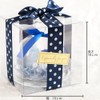 TEATSIGHT Preserved Flower Arrangement, Wrapped, In a Glass Pot, 2 Flowers