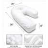 Side Sleeper Pillow with Ear Hole – U-Shaped Neck and