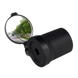 Bike Handlebar Rearview Mirror Bicycle Bar End Mirror 360 Degree Rotatable Safety Cycle Rear View Mirror with 28-32mm Caliber for MTB Road Mountain Bikes