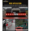 Partsam 6Pcs 4 Inch Round LED Trailer Tail Lights Kit