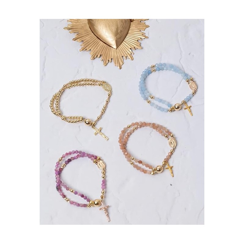 Toar Xdhc Grace & Faith Rosary Bracelet for women Beads
