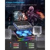 KeiBn KeiBn Upgarde Laptop Cooling Pad, RGB Lights Laptop Cooler