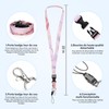 Lanyard with Card Holder Swivel Lobster Clasp with Lanyards, Retractable