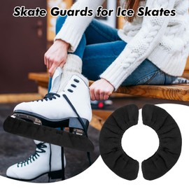 Hejo Blade Protectors for Ice Skates, 1 Pair Elastic Blade Socks for Ice Hockey & Ice Skates, Ice Skate Protection, Ice Skate Protector for Children and Adults