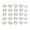 Biantie La 3-Pin 10mm COB LED Strip Connector Kit for