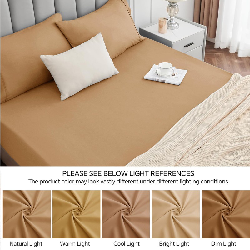 My Home Store Fitted Sheet 100% Egyptian Cotton 300TC Hotel