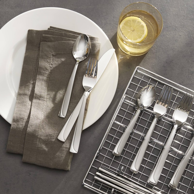 Oneida, Service for 8 Madeline 51 Piece Everyday Flatware Caddy,