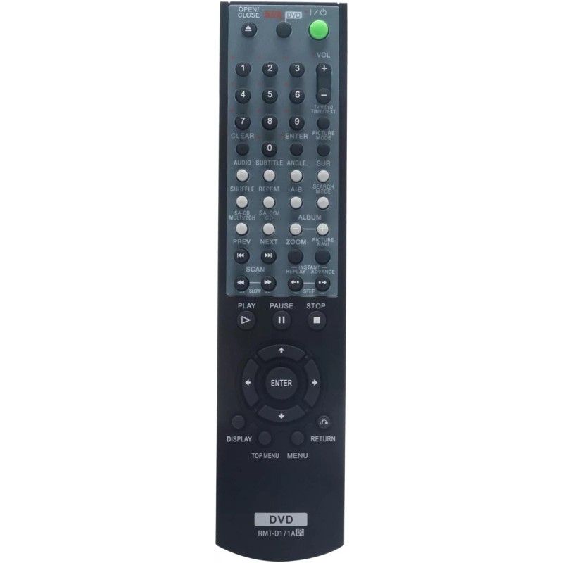 For Sony RMT-D171A Replace Remote fit for Sony Player