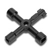 FTONOM5 4-Way Multi-Functional Utilities Zinc Alloy Key Radiator Key Bleed