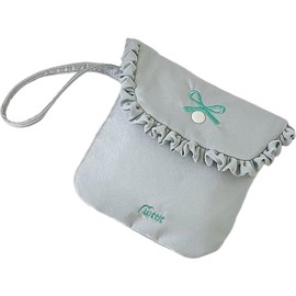 Bolsa de almacenamiento de toallas sanitarias, soporte, Blue Materiales impermeables de terciopelo de leche Uso multipropósito Ideal para organización de productos de higiene