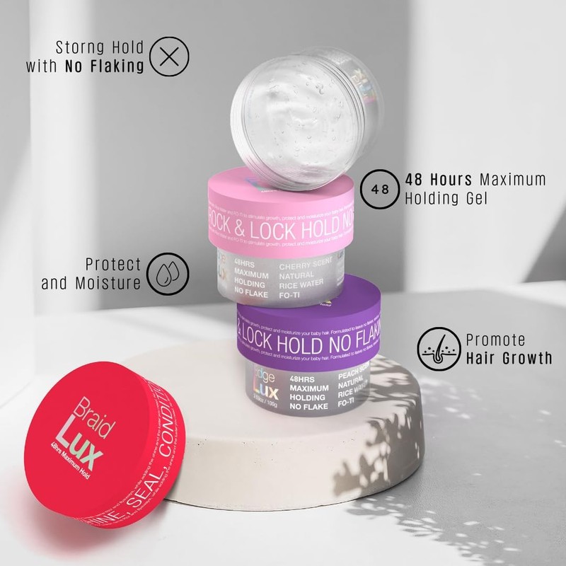 Lux Collection Edge Lux Edge Control Wax 48 Hour Maximum
