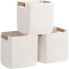 danpinera Set of 3 11 Inch Storage Baskets, Cube Storage