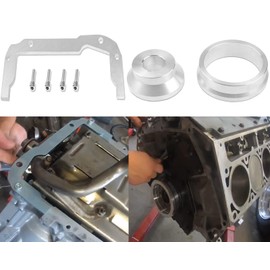 Mejiao Front and Rear Cover Alignment Tool & Oil Pan Alignment Tool Kit,Fits for GM LS Series Engines 4.8 5.3 5.7 6.0 6.2 LS1/ LS2/ LS3/ LS4/ LS6/ L99/ LS9/ LSA/ LQ4/ LQ9/ L76/ L92
