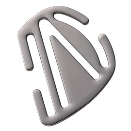 YOCDNOV 1 Stück Universal-Auto-Sicherheitsgurt-Clip – Auto-Sicherheitsgurt-Clip, Sicherheitsgurt-Clip, Halsriegel-Clip, Schulterpositionierer, für Erwachsene und Kinder (Silber)