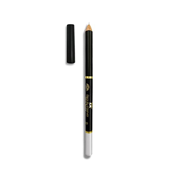 Beauty Forever Lip and Eye Pencil, Lightweight, Matte & Shimmer Finish, Long Lasting, Waterproof, Suitable for All Lip & Eye Shapes, Unique Texture Formulation, Available in 23 Shades (White (ELP24))
