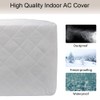 Indoor Air Conditioner Cover Window AC Unit Cover with Drawstring