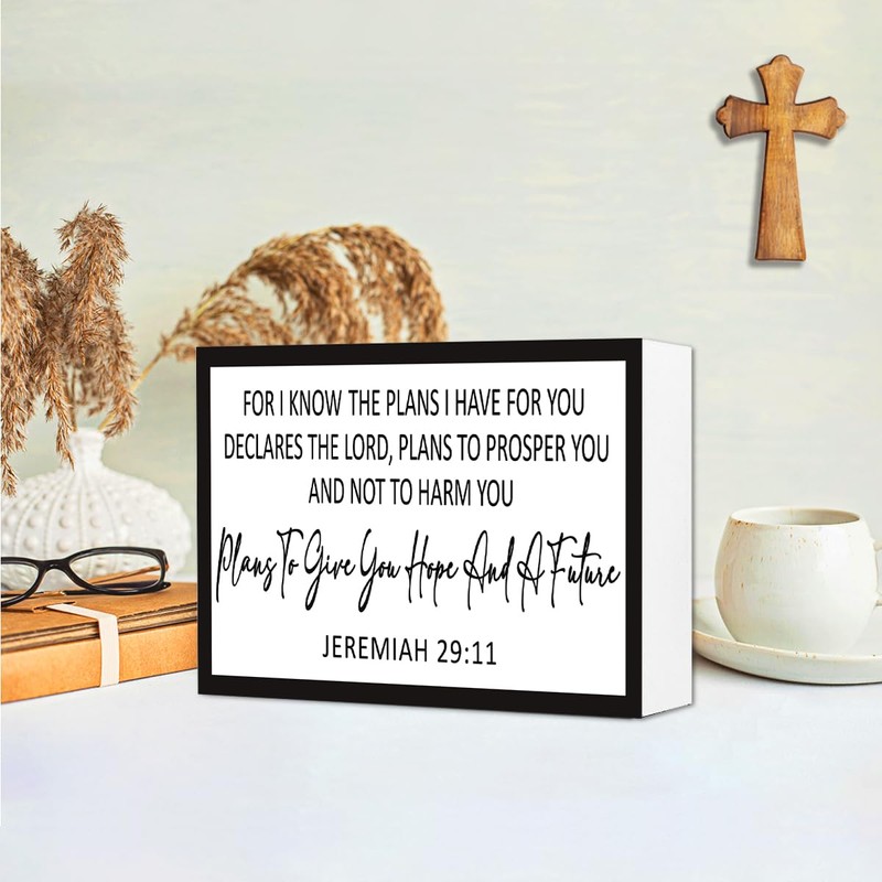 Jeremiah 29:11Wood Sign,For I Know the Plans I Have for