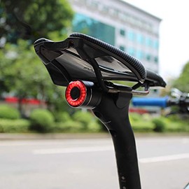 Smart Bike Tail Light, Smart Brake Light Ultra Bright, USB Rechargeable Auto On/Off, IPX6 Waterproof LED Bicycle Lights, High Intensity Rear Accessories Fits Any Road Bikes