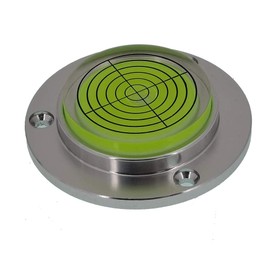 Metal Horizontal Bubble Cow Eye Level Universal Horizontal Bubble Flange Water Bubble Level Horizontal Bubble Small Household (50 * 11mm)