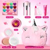 MOTYYA Kids Real Makeup Kit for Girls, Non Toxic, Washable
