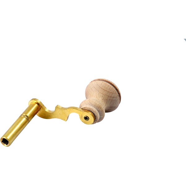 Modern Grandfather Clock Winding Key Crank Winder Mainspring Key Clock