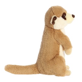 Aurora® Eco-Friendly Eco Nation™ Meerkat Stuffed Animal - Environmental Consciousness - Recycled Materials - Brown 10 Inches