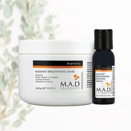 Mad Skin Care Radiant Brightening Mask (240g) + Booster Serum (30ml) / 매드스킨케어 레디언트 브라이트닝 마스크(240g)+부스터 세럼(30ml)