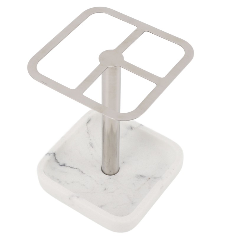 Toothbrush Holder Rustproof 304 Stainless Steel Toothpaste Storage Stand 3