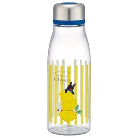 Skater PTY5 Direct Drinking Water Bottle, 16.9 fl oz (500 ml), w/Infuser, Lisa and Gaspal, Lemon Pattern