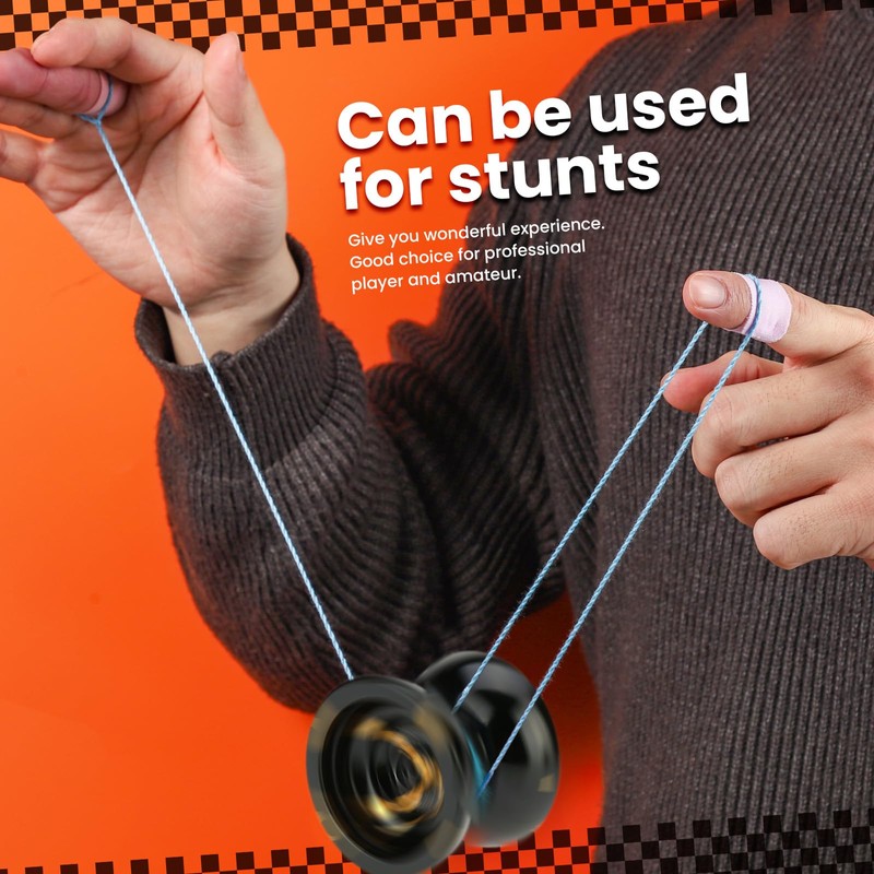 HNYYZL Yoyo String,30 Professional Polyester yo yo strings replacement,10 color