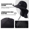 TOP-EX XL/XXL Waterproof Sun Hat Men's Wide Brim Sun Protection