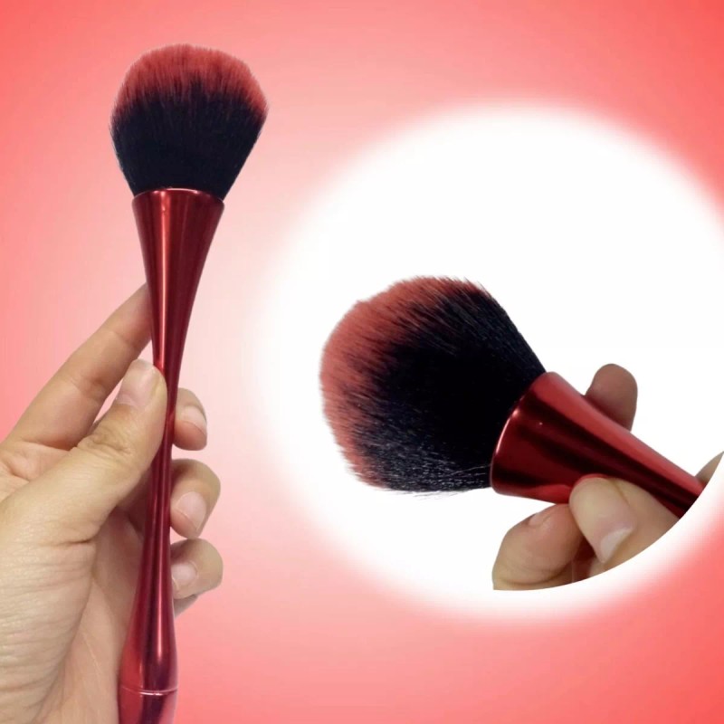 Cosmetic Brush Brocha Para Maquillaje Aplicacion De Polvo Cerdas Suaves