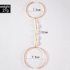 Cybche Boho Upper Arm Cuff Bangle Bracelet Gold Shell Tassel