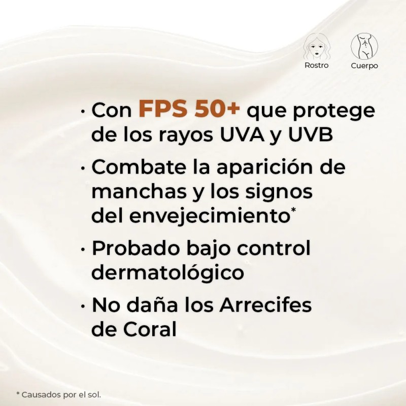 Protector Solar Fps 50 Atenuador De Arrugas 40 Ml