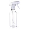 Hethyo Spray Bottles 12oz Plastic Spray Bottle for Hair Mist/Stream