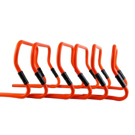 Cannon Sports Flexi Hurdle Set in Orange for Speed and Agility