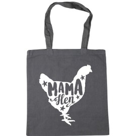 HippoWarehouse Mama Hen Tote Shopping Gym Beach Bag 42cm x38cm, 10 litres