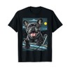 French Bulldog Dog Lover Riding In Car T-Shirt