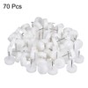 sourcing map Furniture Feet Nail Plastic Glide Nails Chair Table