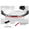 KEEPDSGN For 13-15 Honda Civic 4Dr Carbon Fiber 3PCS Front