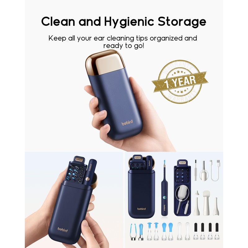 Bebird Note5 Ear Camera Wax Removal Tool Tweezers Ear Cleaner
