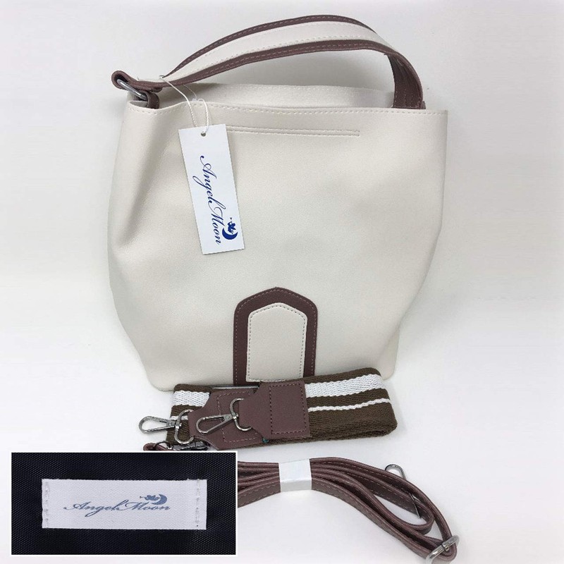 Angel Moon Women's Handbag, PU Leather, Shoulder Strap, Cross-body Strap,