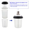 Master Paint System MPS Disposable Paint Spray Gun Cup Liners