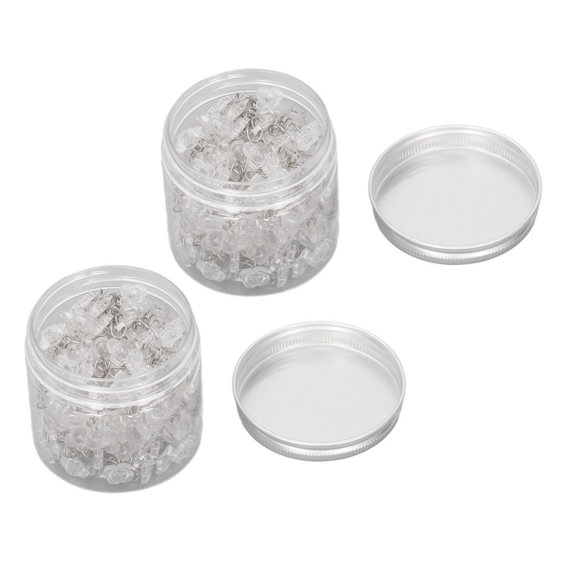 400Pcs Headliner Pins Plastic Stainless Steel Wide Application Easy Storage